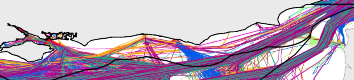 AIS vessel transits English Channel