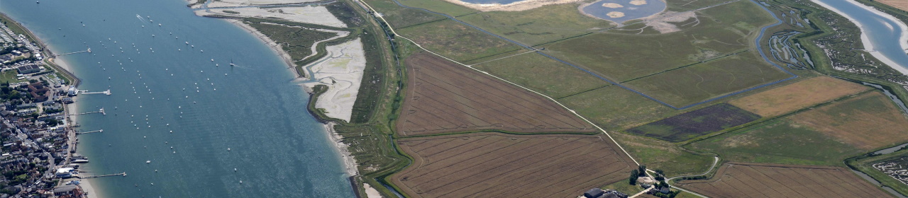 An aerial photo of Wallasea Island Wild Coast