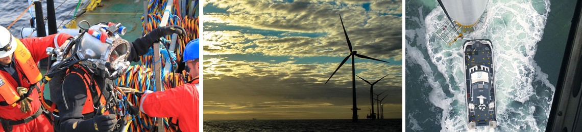 Crown Estate offshore wind farm photos