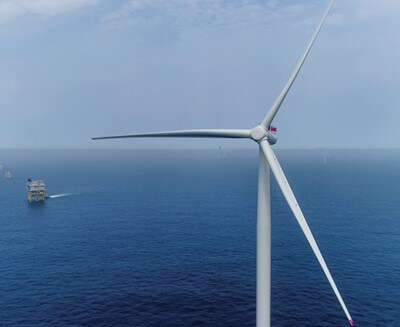 Offshore wind turbine ScottishPower and Shell