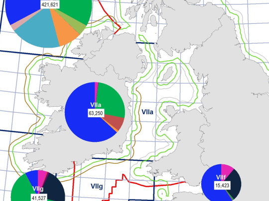 fishery landings map