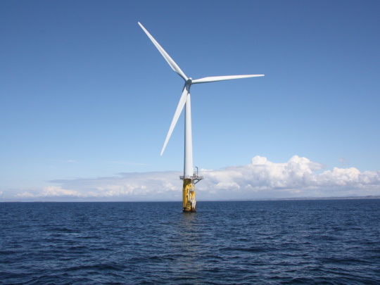 offshore wind turbine North Sea Norway