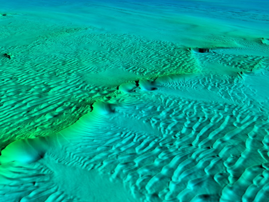 Awel y Môr bathymetry