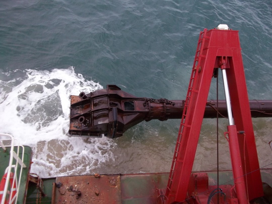 Marine aggregate licence extension